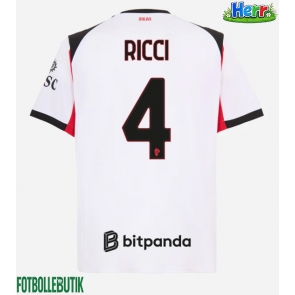 AC Milan Samuele Ricci #4 Bortatröja 2025-26 Kortärmad